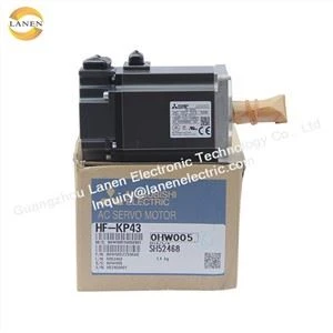 AC servo motor Mitsubishi HF-KP43 Izlaz kontrole pokreta 400W Ulaz 3AC 102V 2.9A 1.68KG