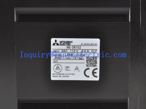 100% novo i originalno Mitsubishi HG serije 1.5KW servo motor HG-SR152 po povoljnoj cijeni