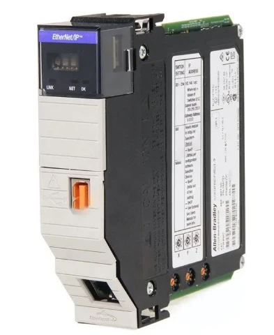 Allen-Bradley 1756-EN2T ControlLogix EtherNet/IP mostni modul 10/100 Mbps, podržava 128 TCP/IP veza.